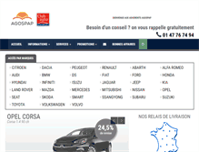 Tablet Screenshot of clubauto-agospap.com